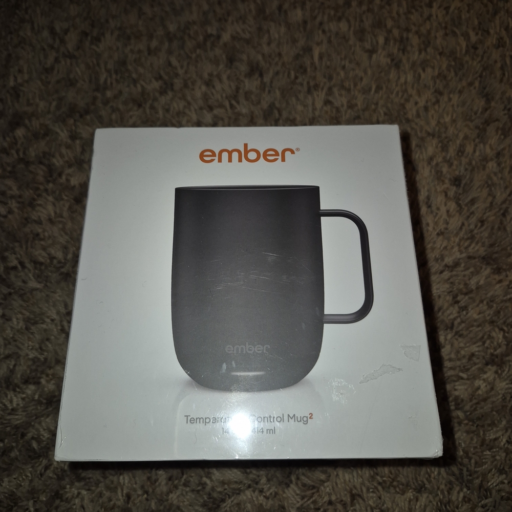 Ember Temperature Control Mug 2 in Black BNIB
